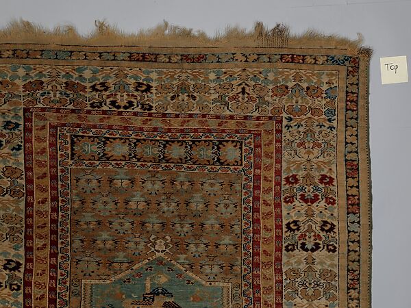 Carpet, Wool (warp, weft and pile); symmetrically knotted pile