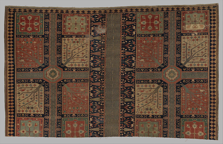 Fragment of a Garden Carpet