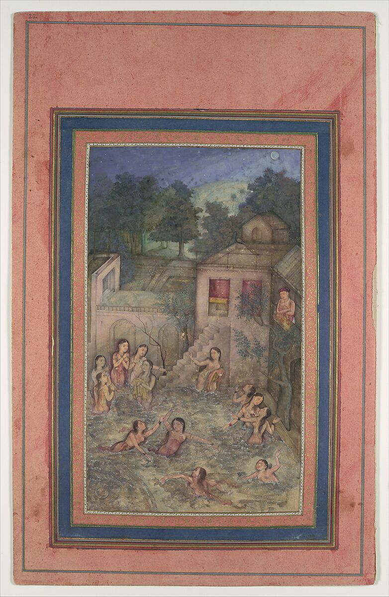 Lacquer Covers of the Davis Album, Papier-maché; painted in opaque watercolor and gold, and lacquered    