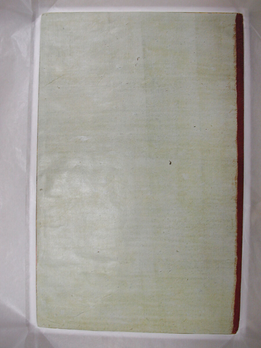 Lacquer Covers of the Davis Album, Papier-maché; painted in opaque watercolor and gold, and lacquered    