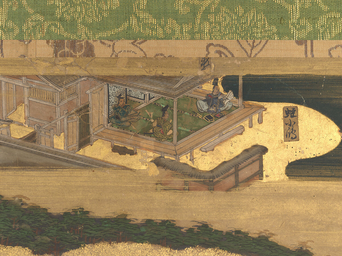 The Rebellions of the Hōgen and Heiji Eras, Pair of six-panel folding screens; ink, color, gold, and gold leaf on paper, Japan