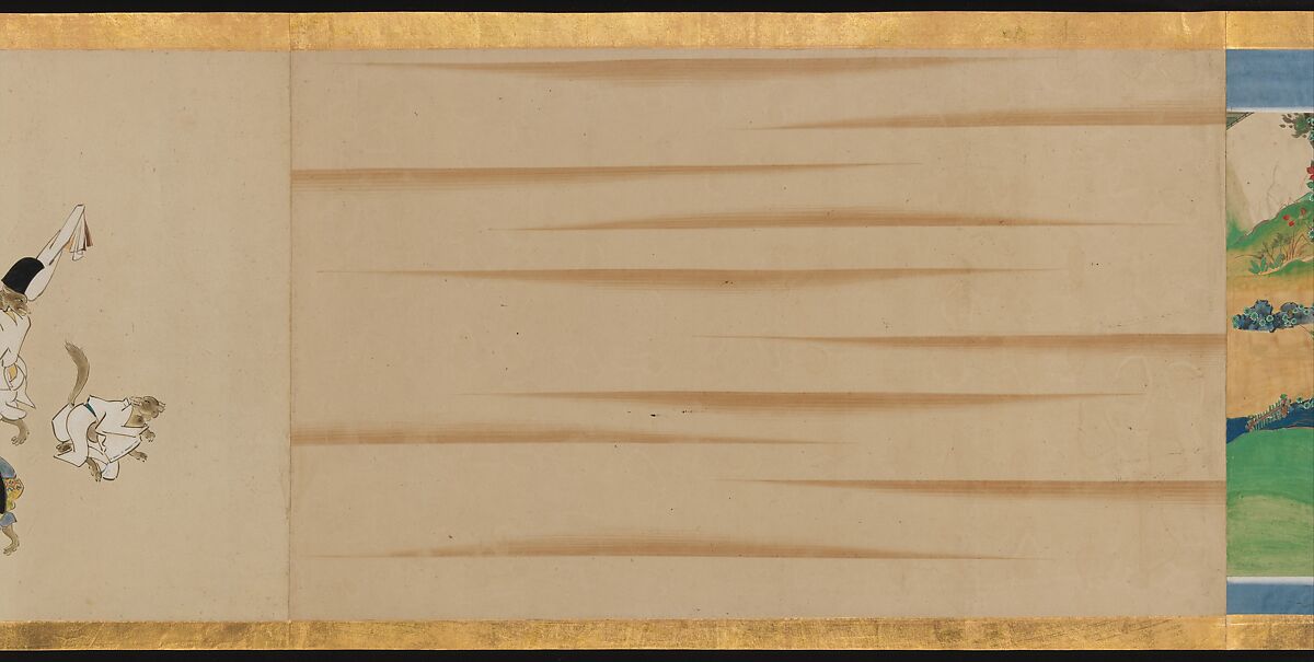 Tale of a Strange Marriage (Konkai Zoshi), Ukita Ikkei (Japanese, 1795–1859), Handscroll; ink and color on paper, Japan