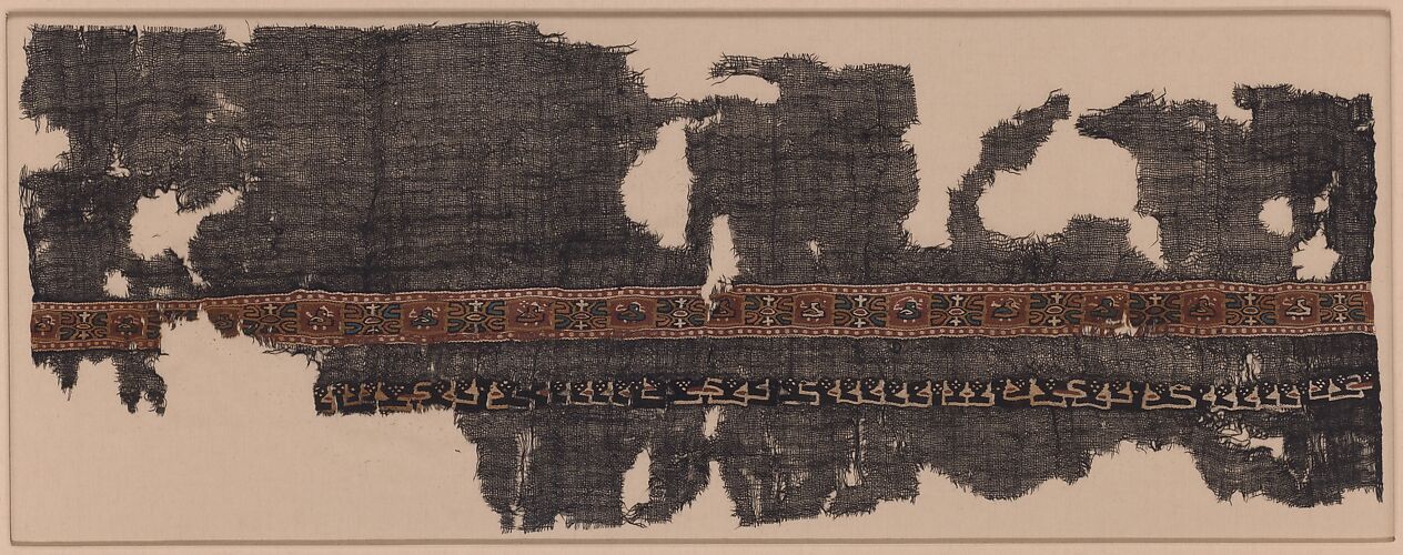 Shawl with Coptic Inscriptions