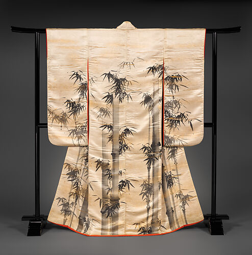 Over Robe (Uchikake) with Bamboo