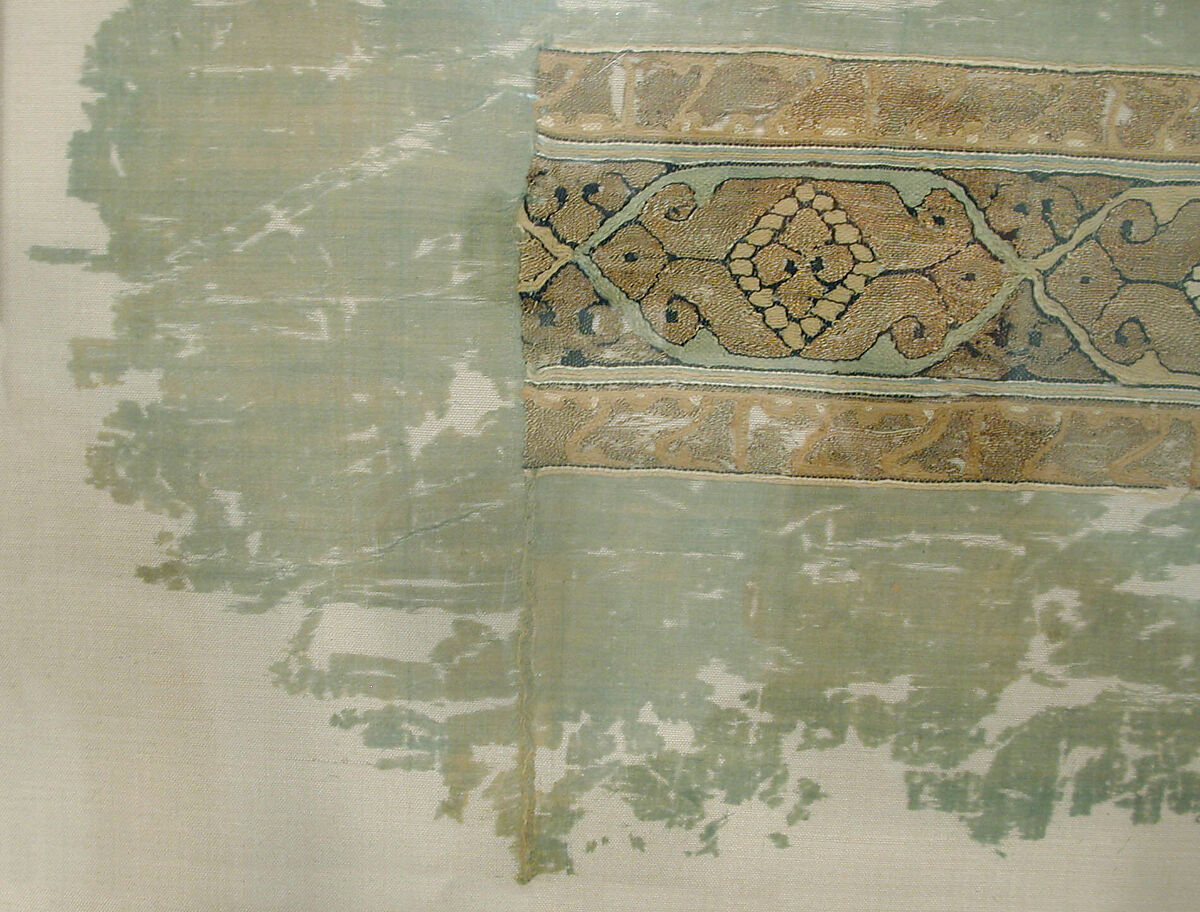 Tiraz Fragment, Silk; tapestry weave