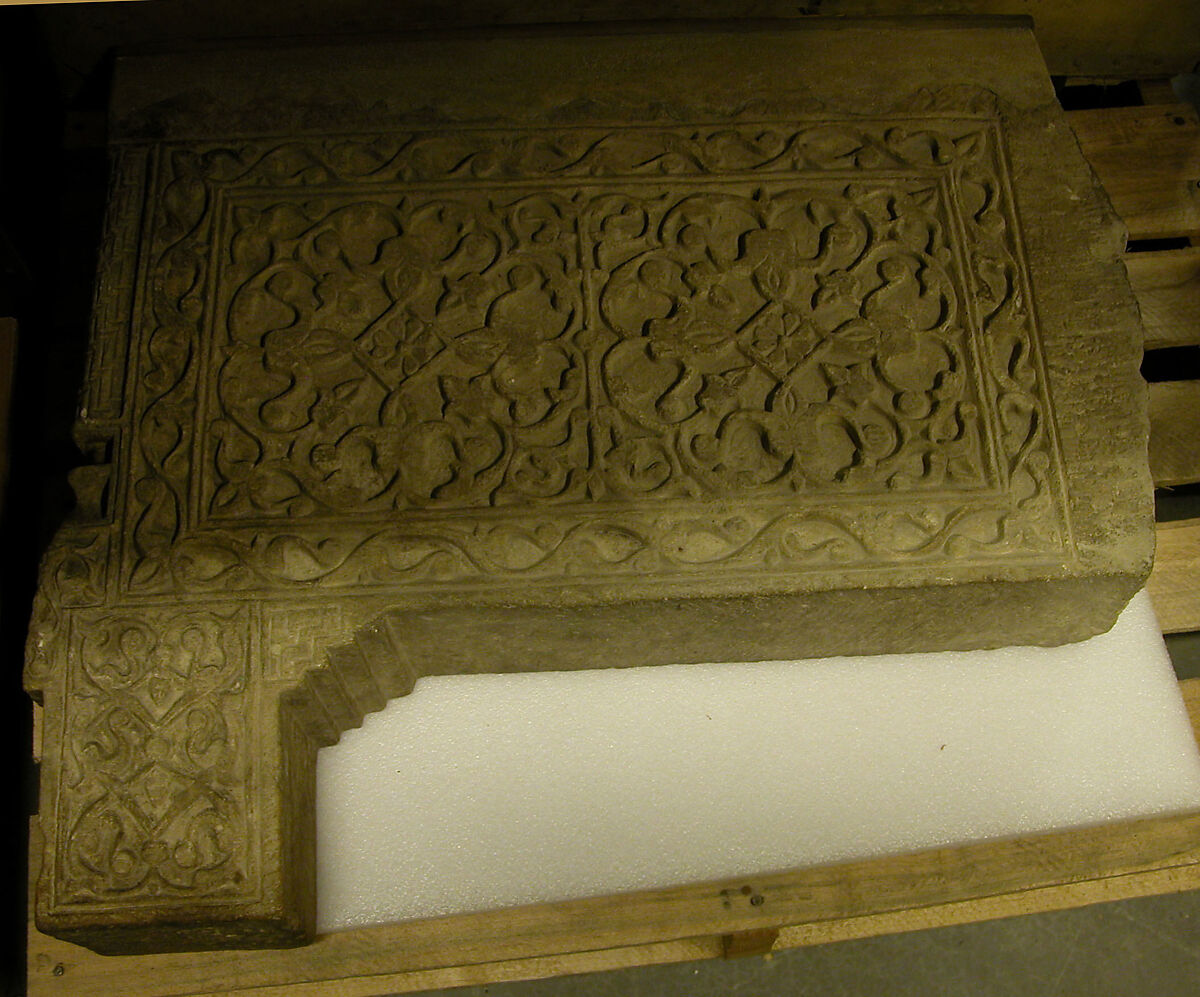 End of Balustrade, Limestone; carved