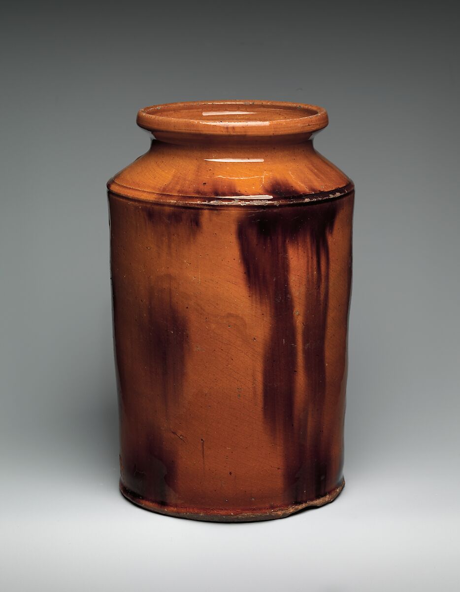 Jar, Earthenware, American 