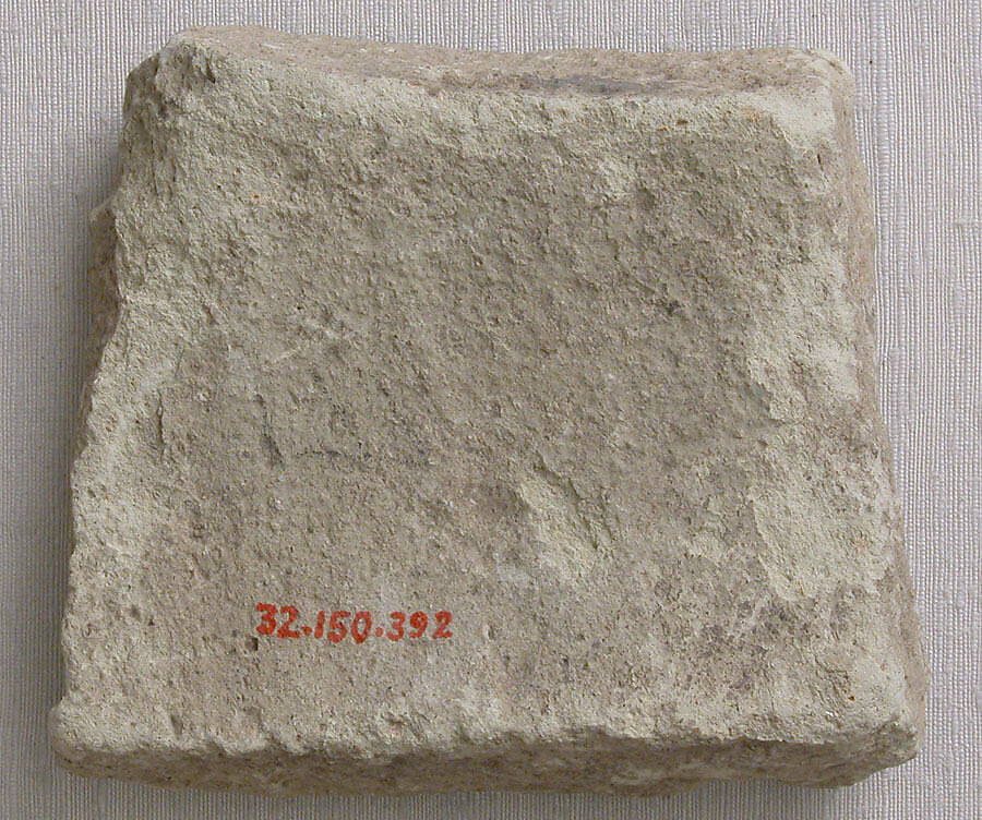 Ceramic Fragment, Earthenware; incised