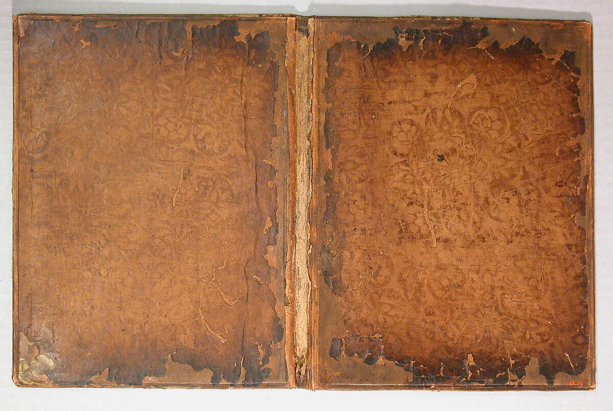 Bookbinding, Leather; stamped and gilded