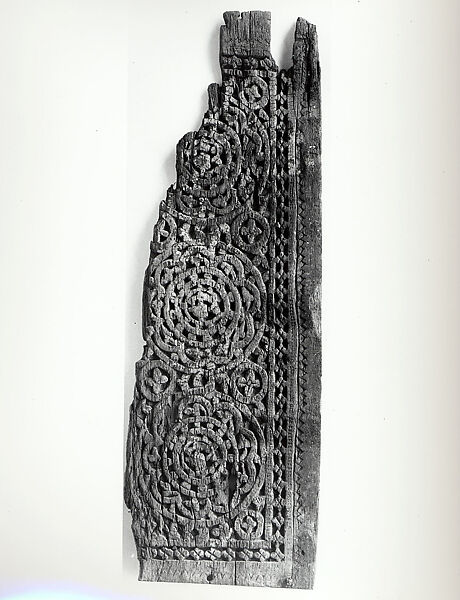 Panel, Wood; carved
