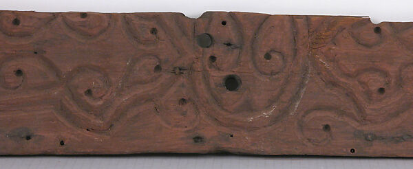 Panel, Wood; carved 
