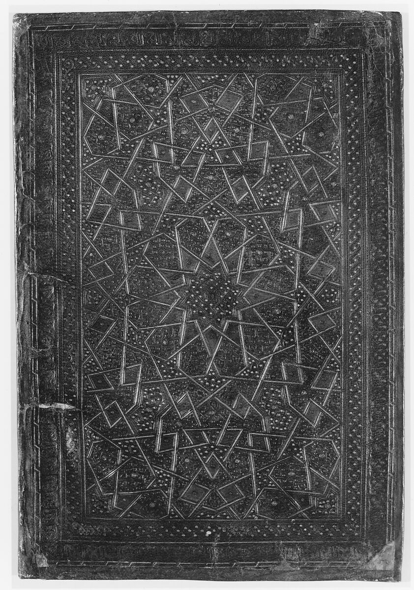 Bookbinding, Leather, gold; stamped, tooled