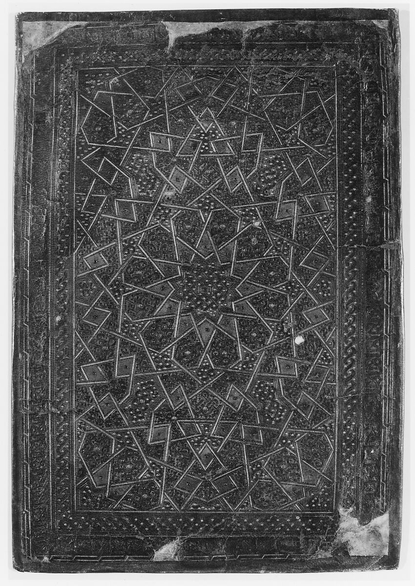 Bookbinding, Leather, gold; stamped, tooled