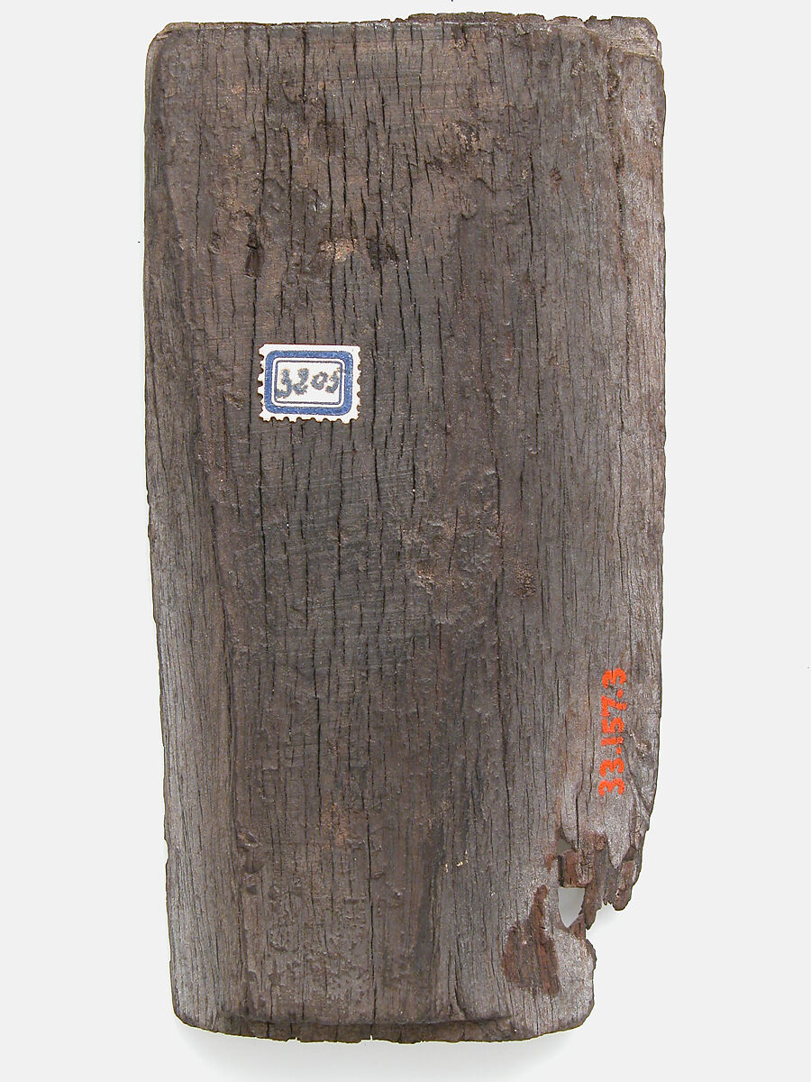 Panel, Wood (ebony); carved