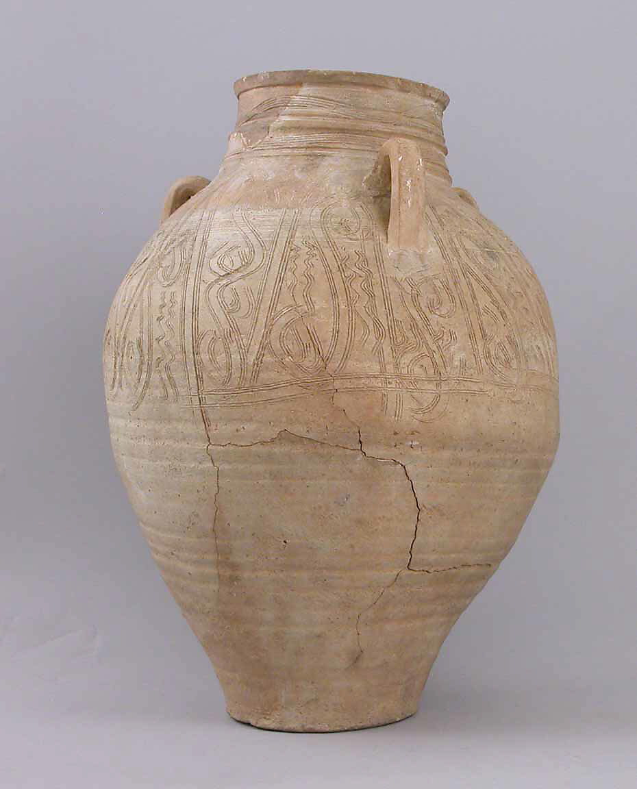 Jar, Earthenware; unglazed