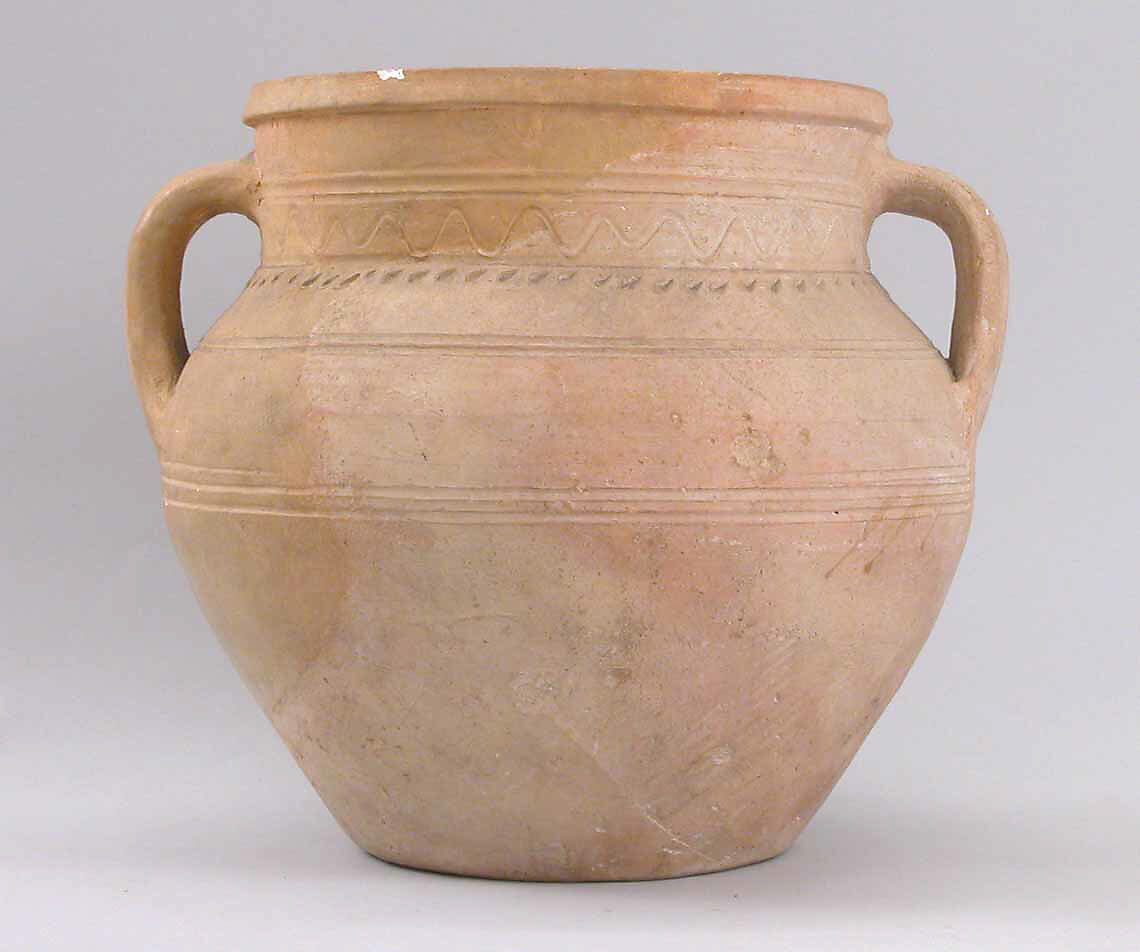 Jar, Earthenware; unglazed 