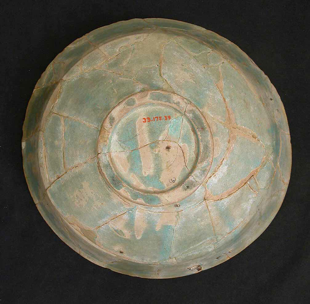 Bowl, Earthenware; glazed