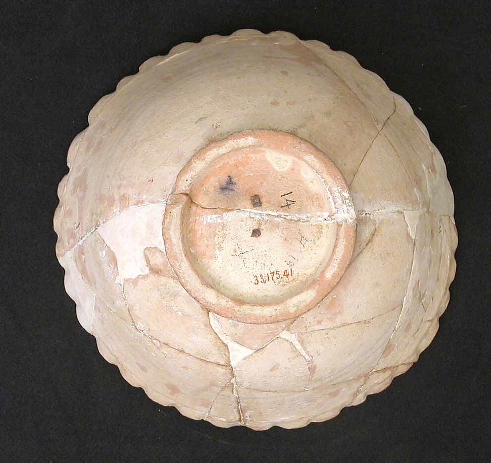 Bowl, Earthenware; glazed