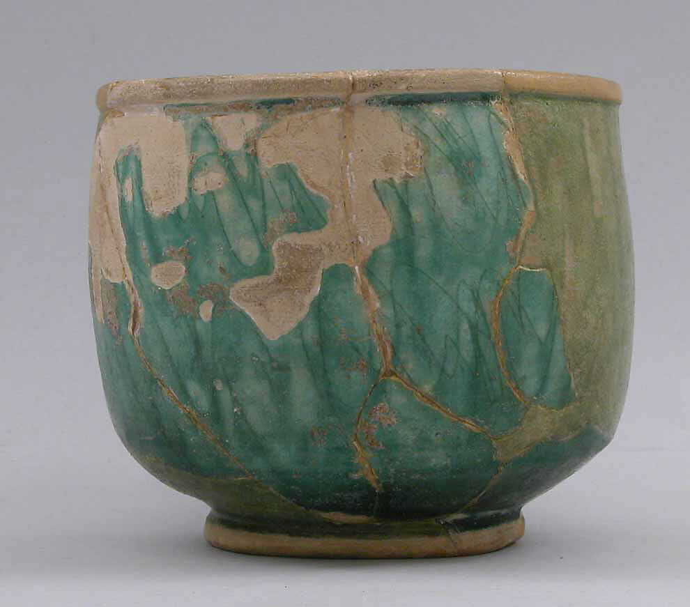 Jar, Earthenware; glazed