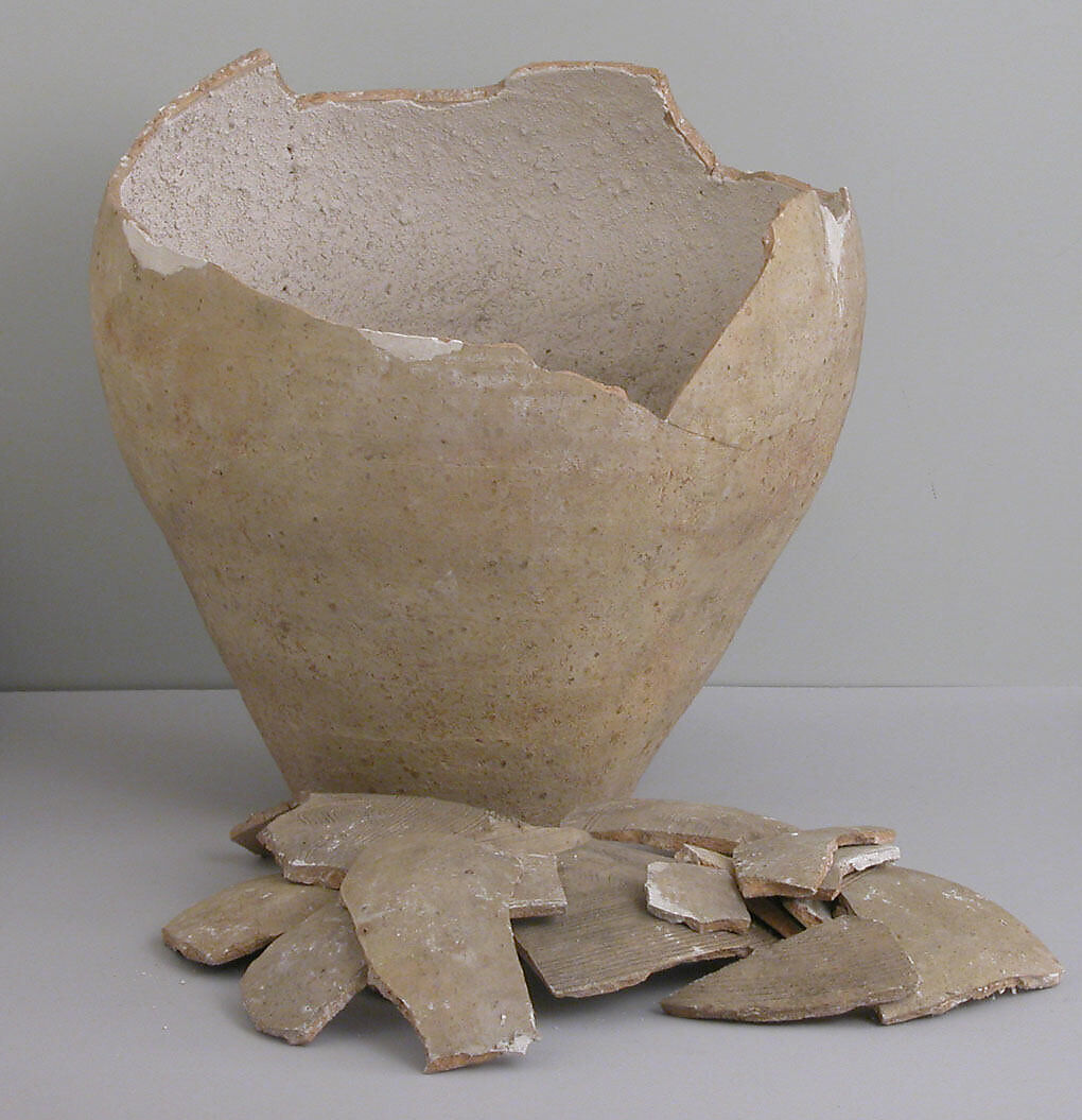 Jar, Earthenware; unglazed 