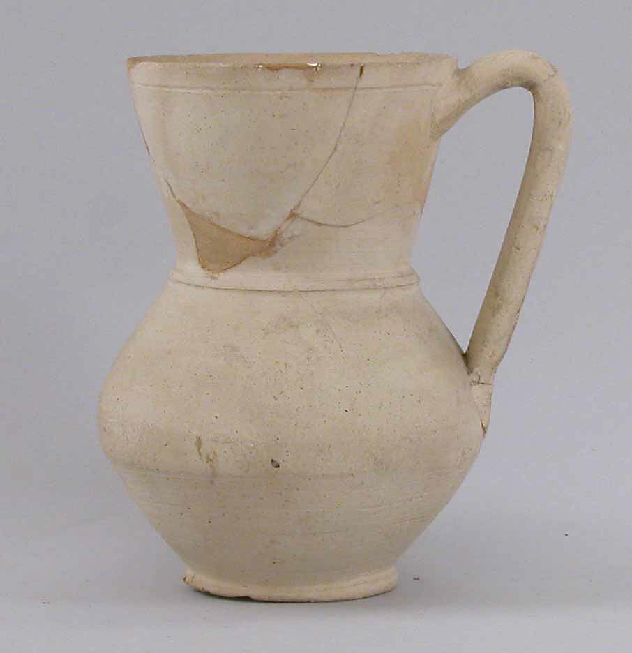 Ewer, Earthenware; unglazed 