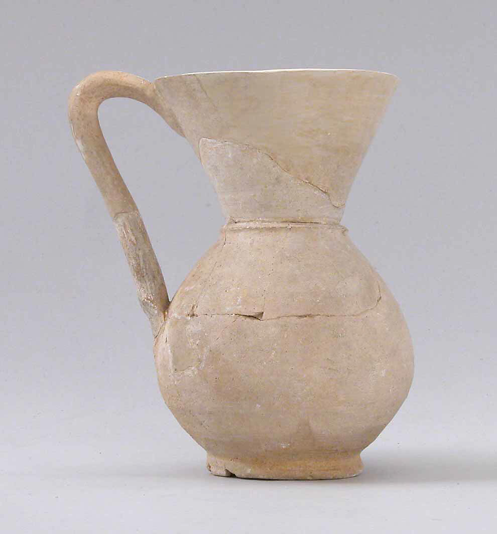 Ewer, Earthenware; unglazed 