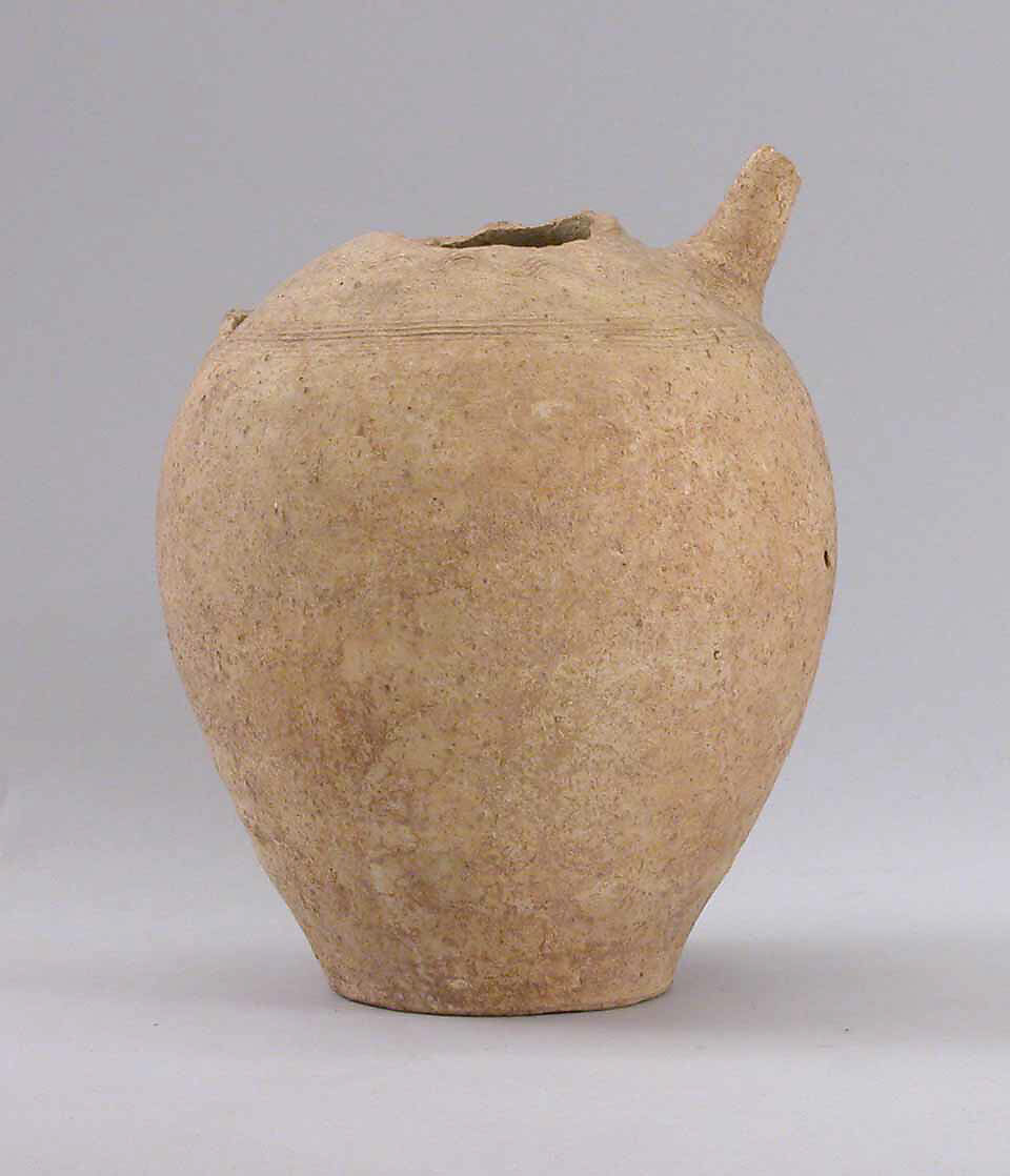 Jar, Earthenware; unglazed 