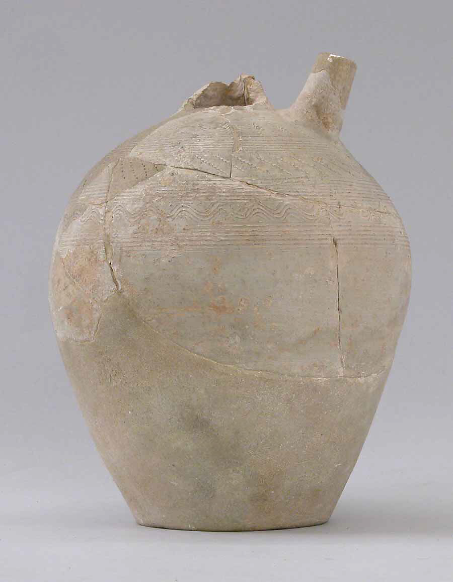 Ewer, Earthenware; unglazed 