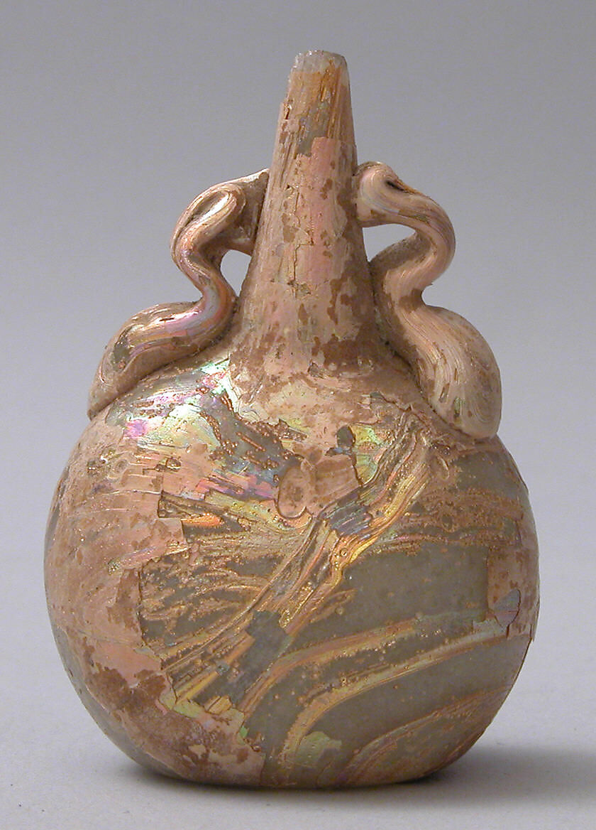 Flask, Applied glass 