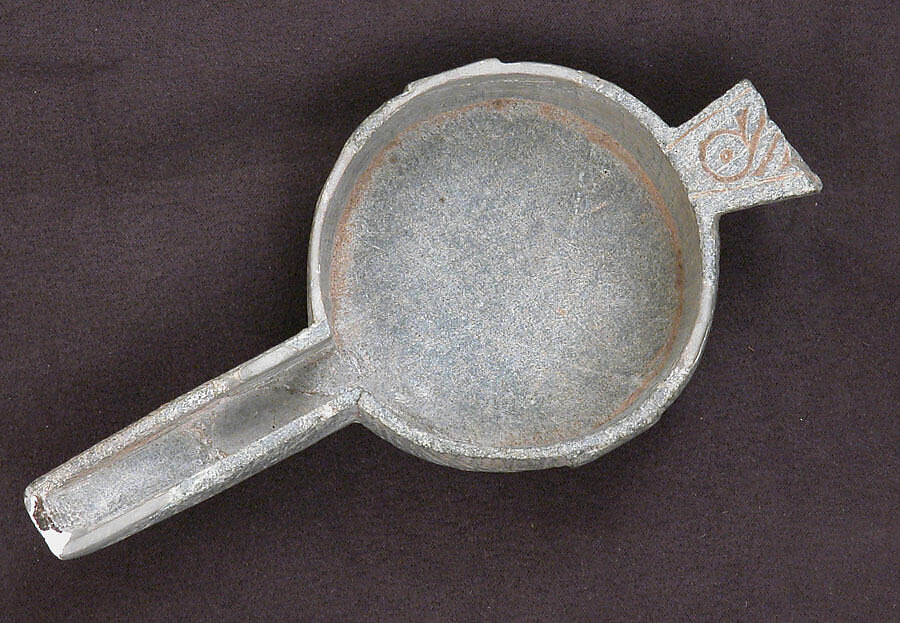 Lamp, Stone; incised 