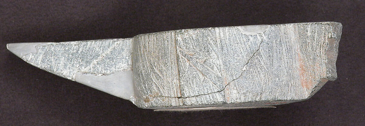 Lamp, Stone; incised
