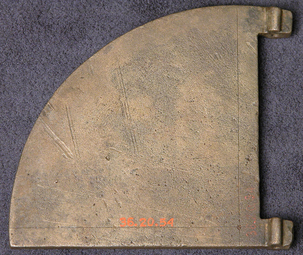 Horary Quadrant, Muhammad ibn Mahmud, Brass; cast, incised