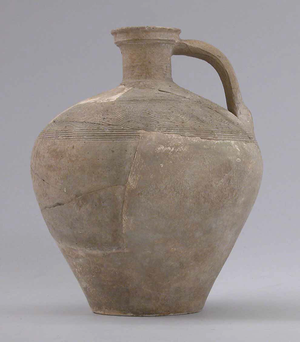 Ewer, Earthenware; unglazed 