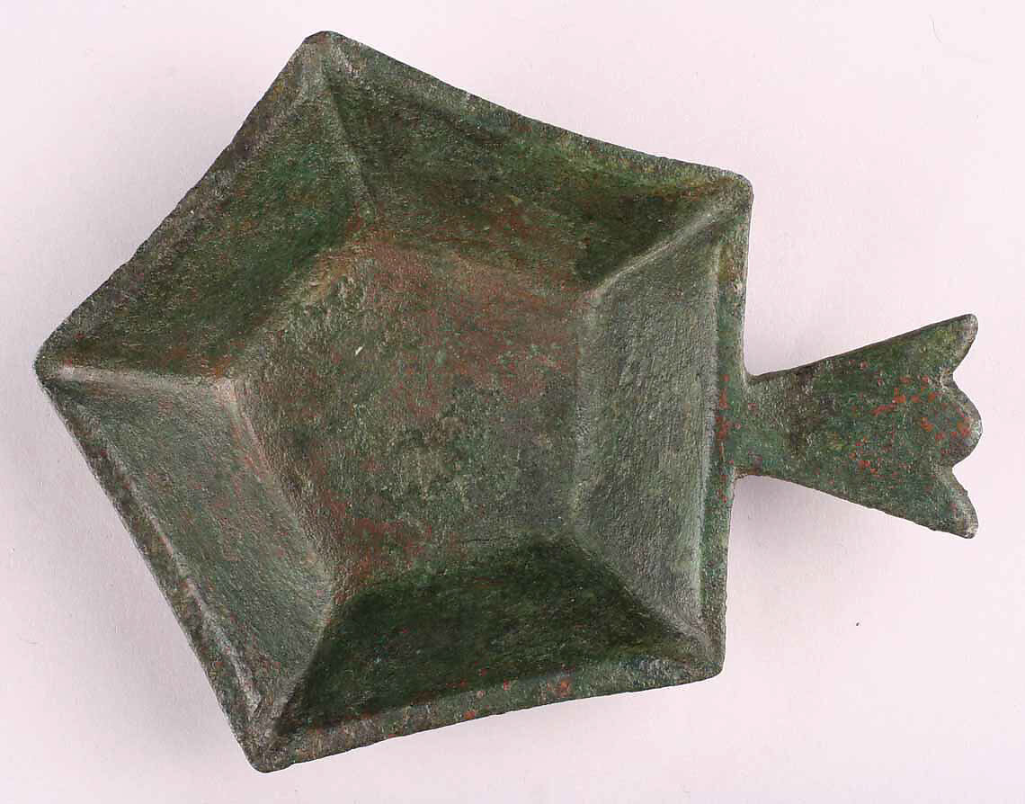 Dish, Bronze; cast 