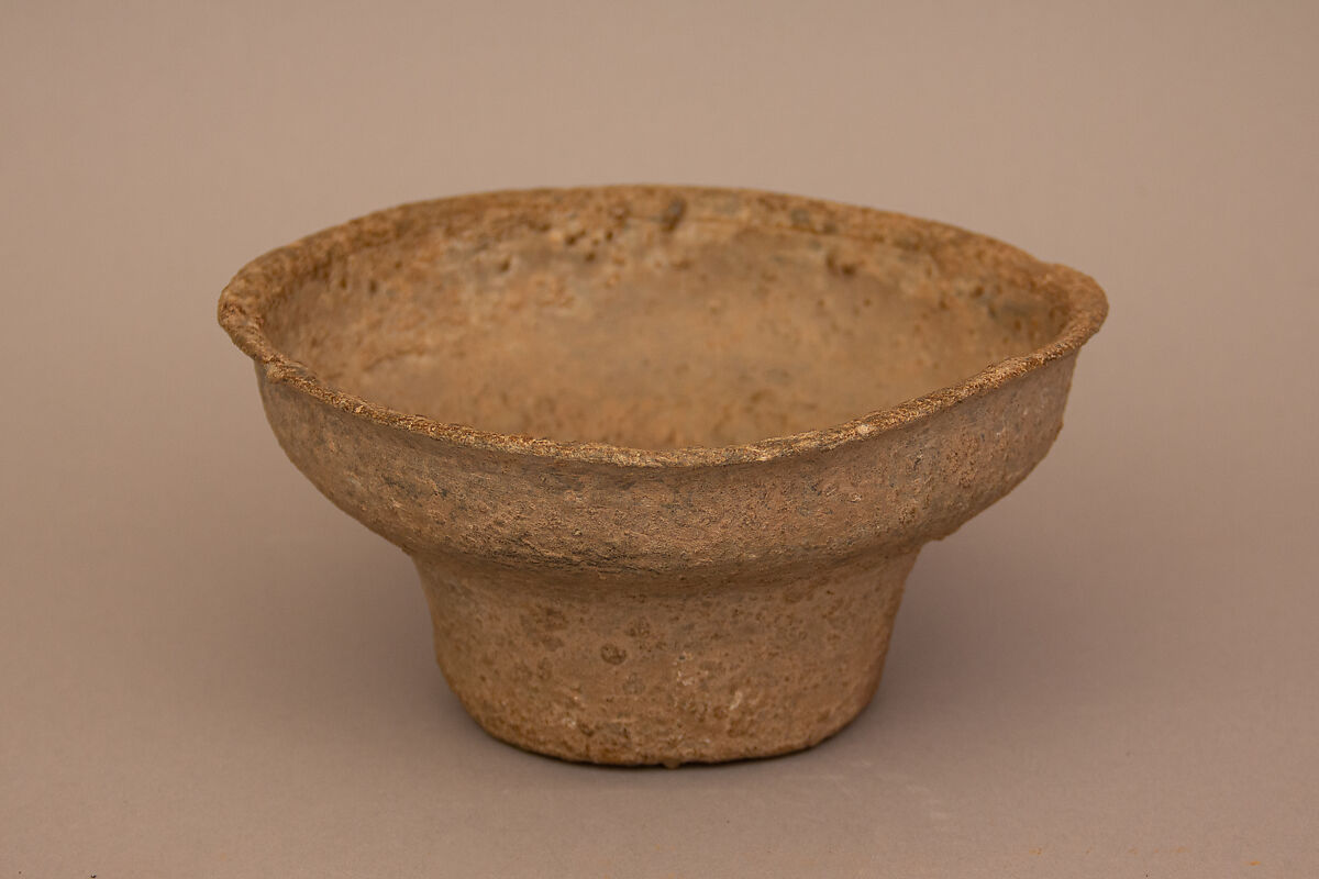 Bowl, Lead; oxidized and encrusted 