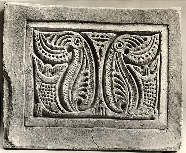 Dado Panel, Plaster; cast