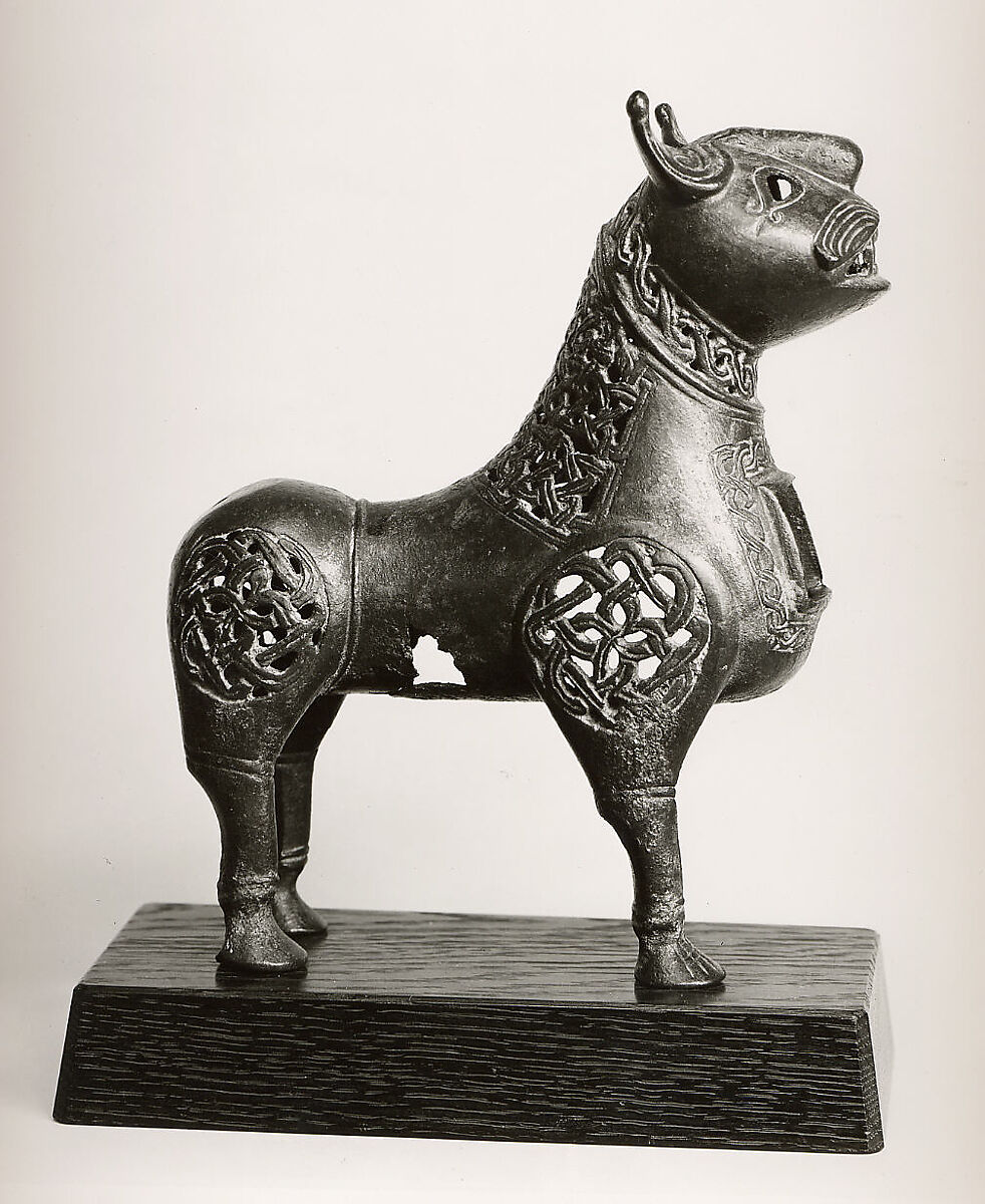 Incense Burner, Bronze; pierced