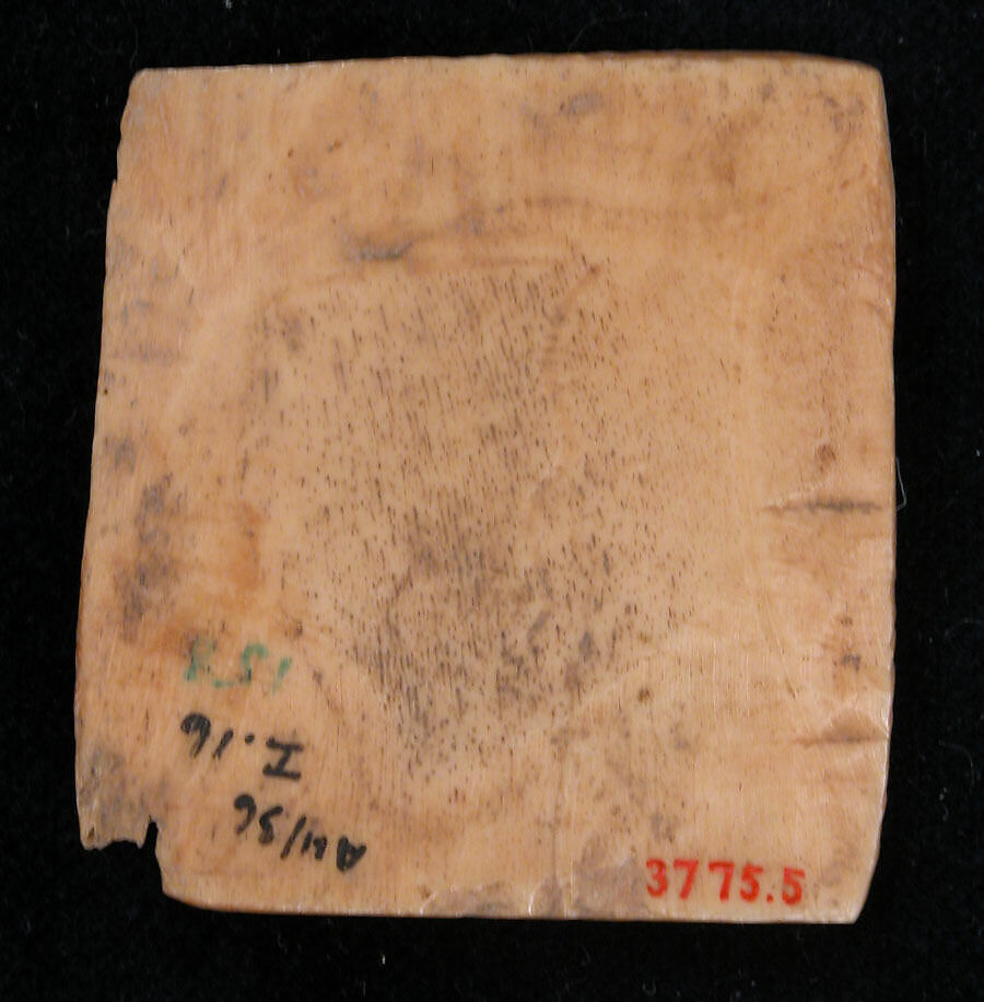 Probably a Counter, Bone; carved