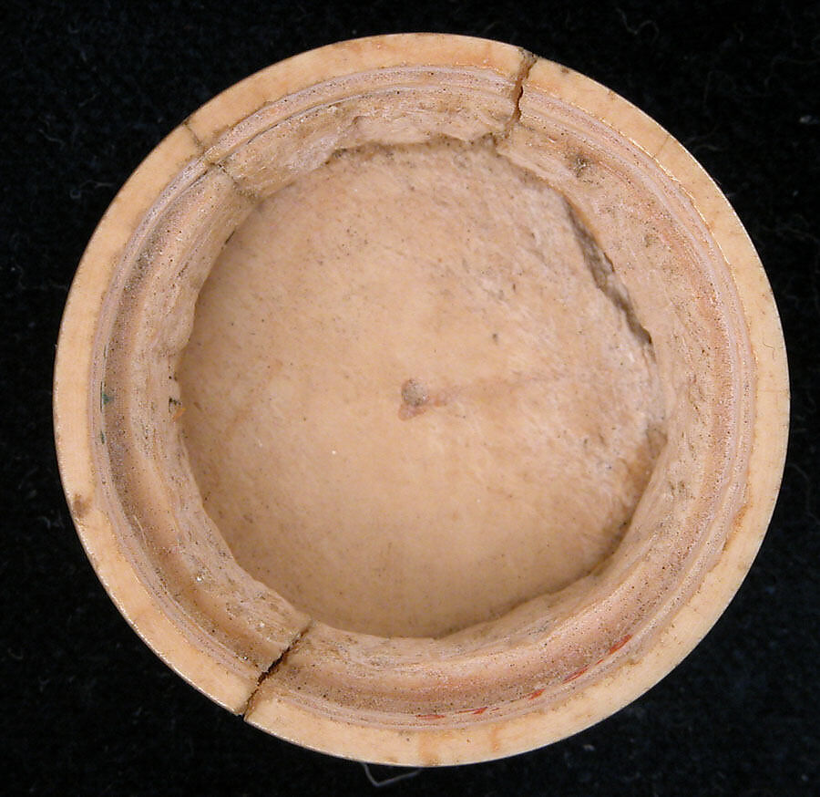 Jar, Bone; incised