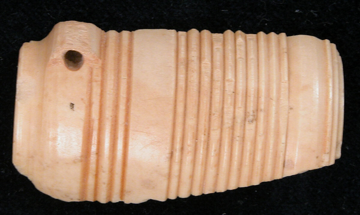 Fragment, Bone; carved and incised 