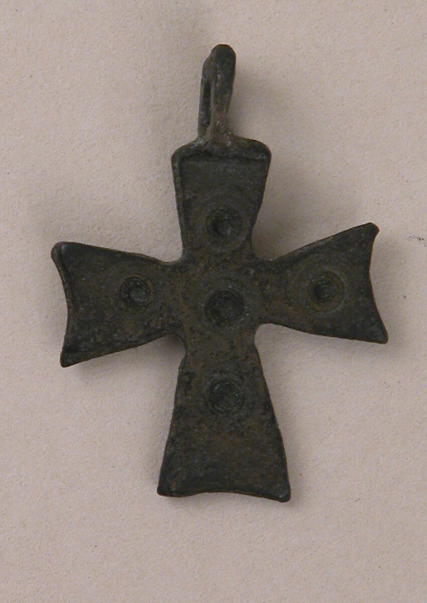 Cross Pendant, Bronze 