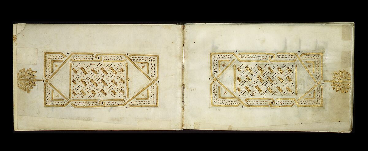 Qur'an Manuscript, Main support: ink, opaque watercolor, and gold on parchment; Binding: leather; tooled
