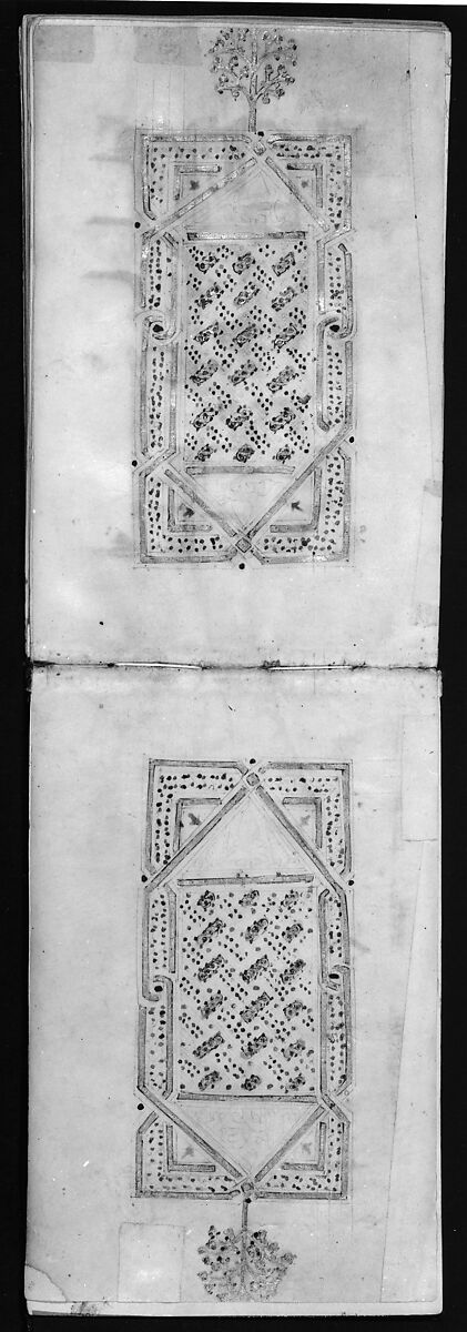 Qur'an Manuscript, Main support: ink, opaque watercolor, and gold on parchment; Binding: leather; tooled