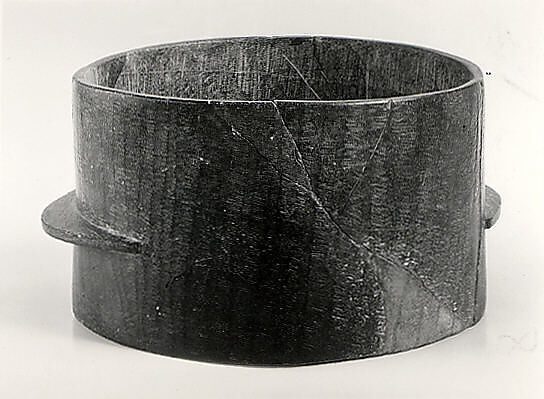 Pot, Stone; carved