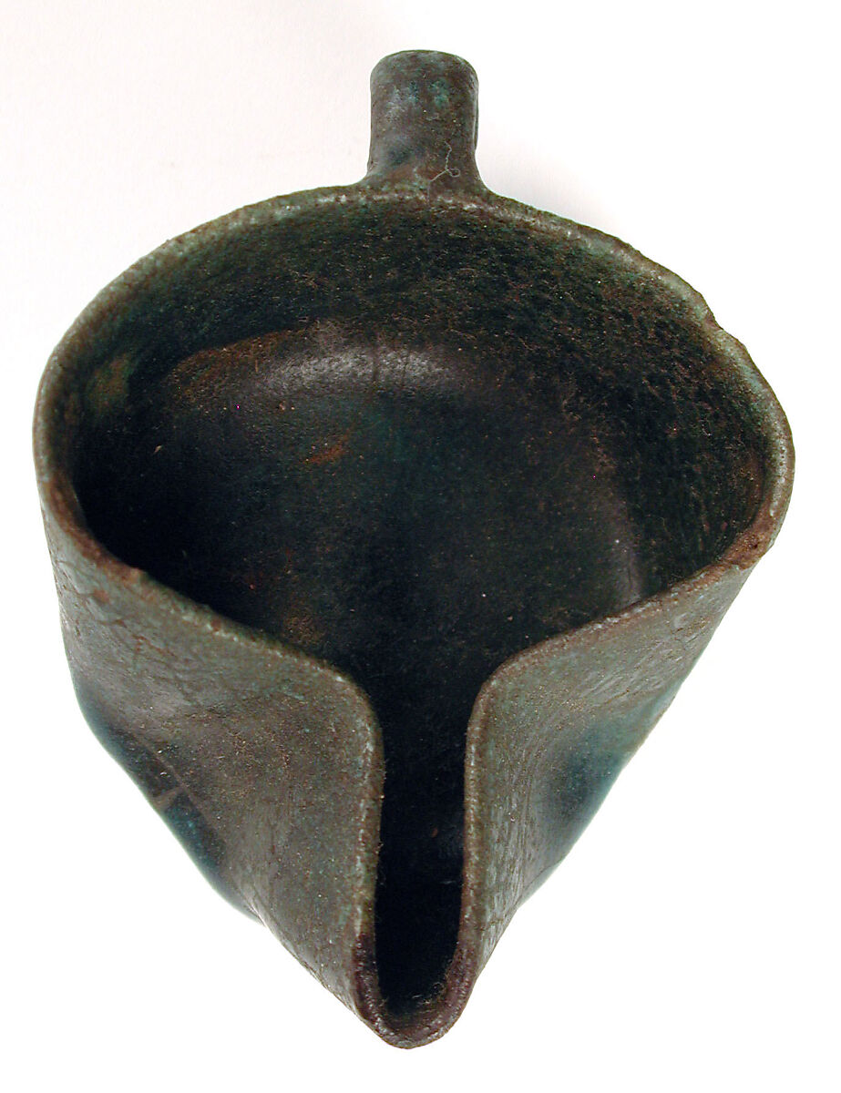 Lamp, Stonepaste; monochrome glazed