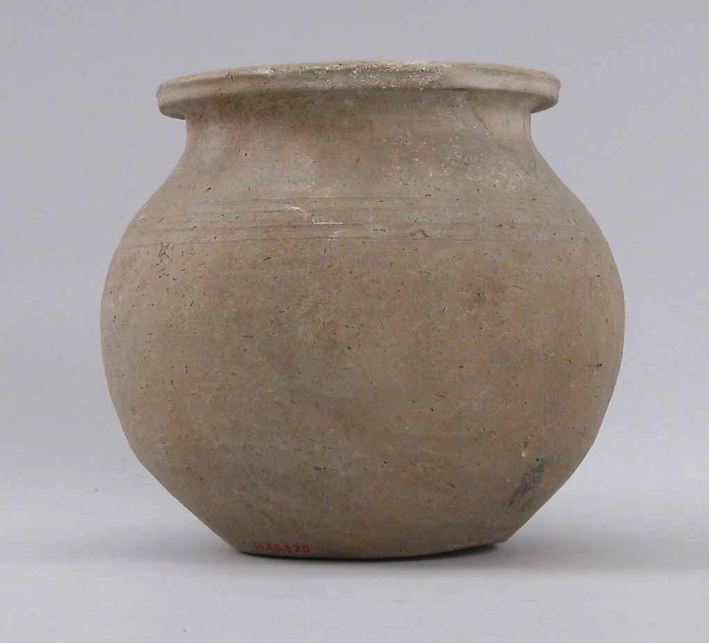 Jar, Earthenware; unglazed 