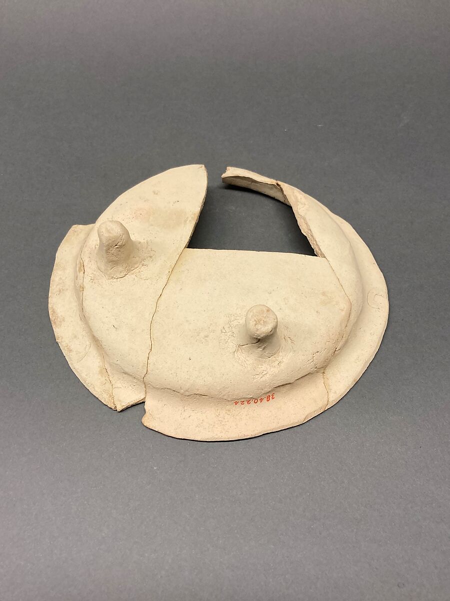 Dish, Earthenware; incised and unglazed