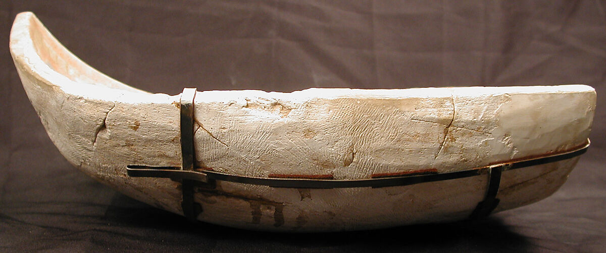 Element from a Stalactite Squinch (Muqarnas), Stucco; painted