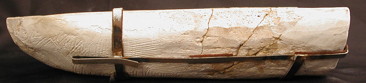 Element from a Stalactite Squinch (Muqarnas), Stucco; painted