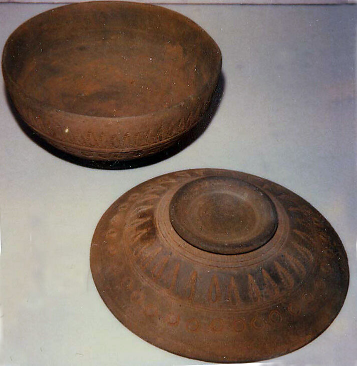 Bowl with Cover, High-fired pottery; proto-porcelain, Korea 